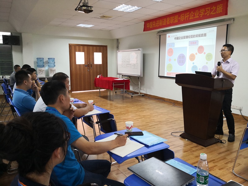 太阳集团8722c精益企业参观学习之旅